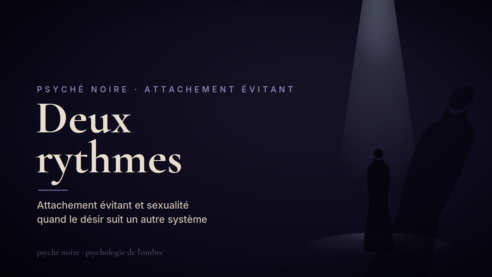 Attachement évitant et sexualité : quand le corps tient l&rsquo;intimité à distance