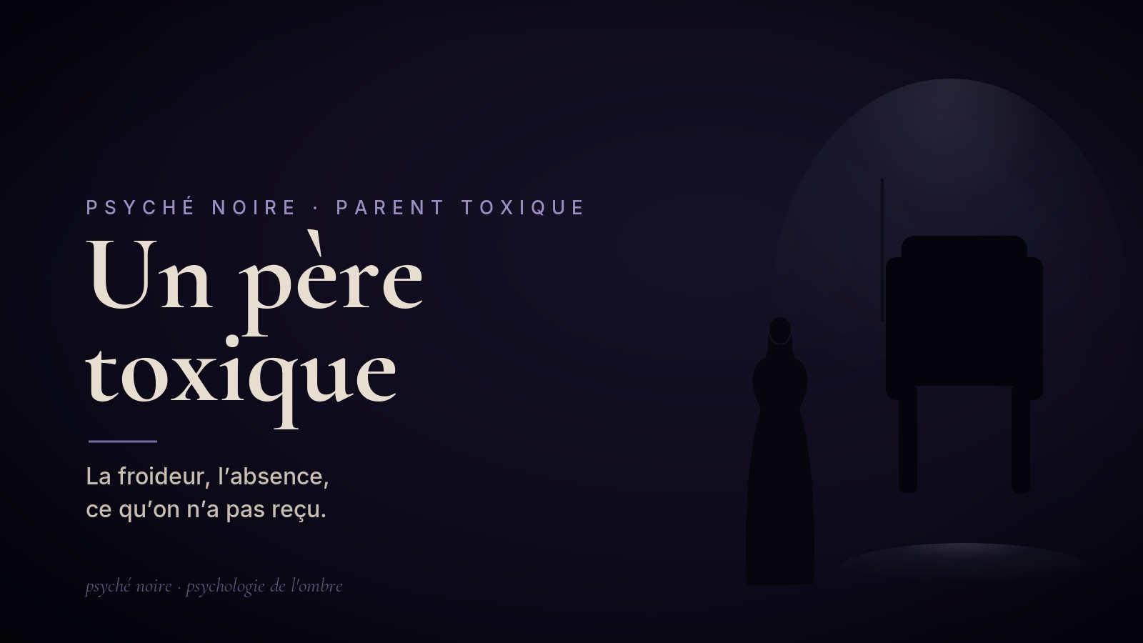 Reconnaître un père toxique : les signes et les profils