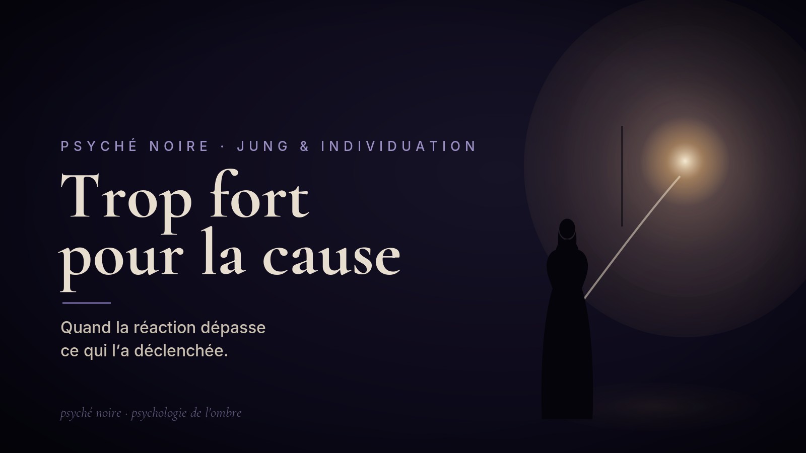 Pourquoi je réagis de façon excessive ?