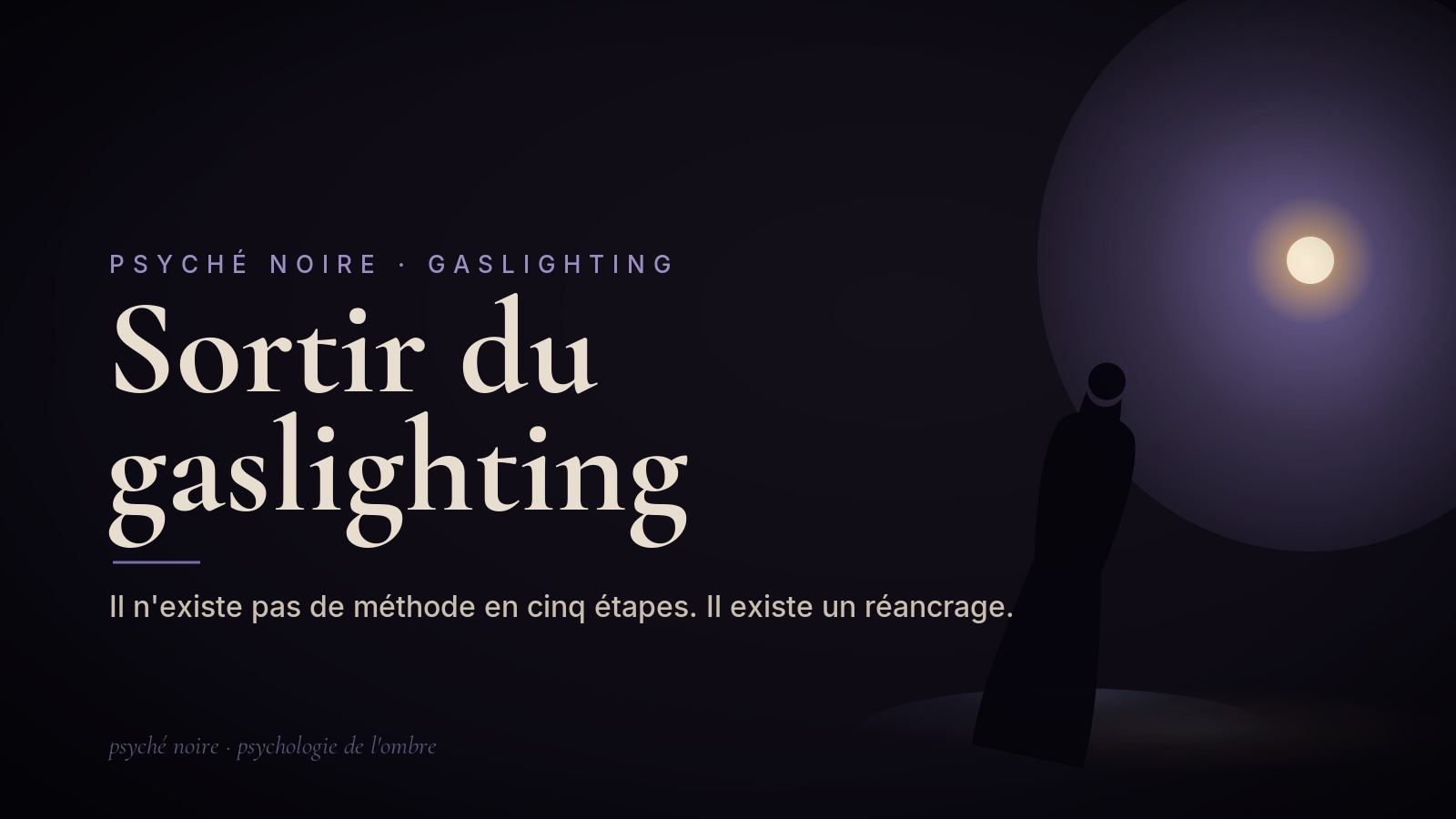 Sortir du gaslighting